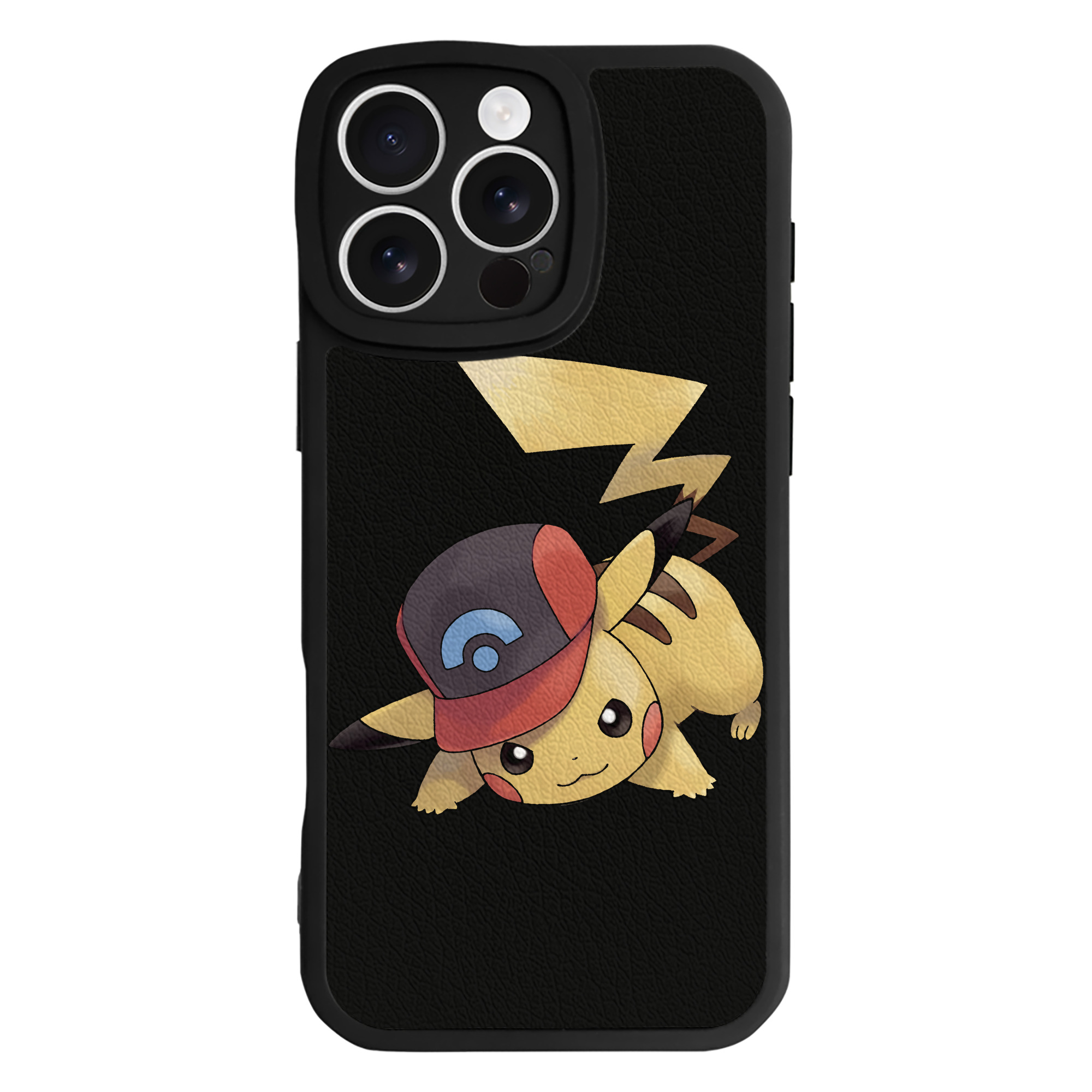 （画像用） ポケットモンスター Pokémon 【iPhone 16シリーズ対応】シリコンスマホケース（レザー調） 材質：シリコン